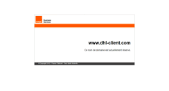 Desktop Screenshot of dhl-client.com